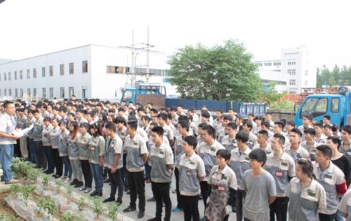 钣金事业部起劲响应招呼，，召开全事业部“清静活动月”发动大会