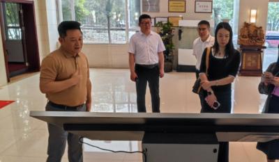 同谋开展新路径  共探开展新动能——记乐平镇招商局向导莅临指导